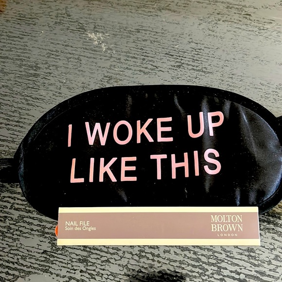 Eye mask and Molton Brown nail file. NWOB - Picture 1 of 1